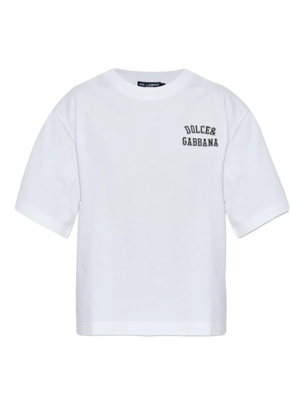 Dolce & Gabbana embroidered T-shirt Wit