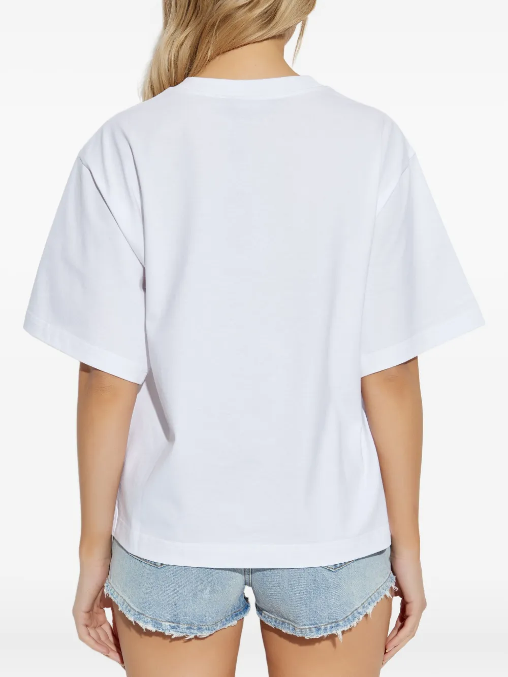 Dolce & Gabbana embroidered T-shirt Wit