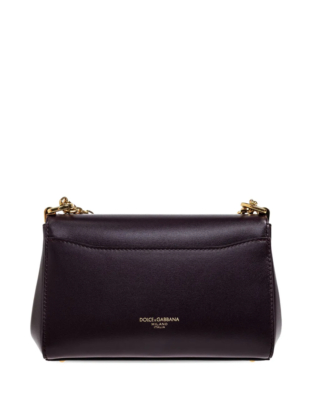 Dolce & Gabbana Mini Marlene City Chain-strap Clasp-fastening Bag In Black