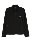 TEAM WANG design logo-printed track performance jacket - Black