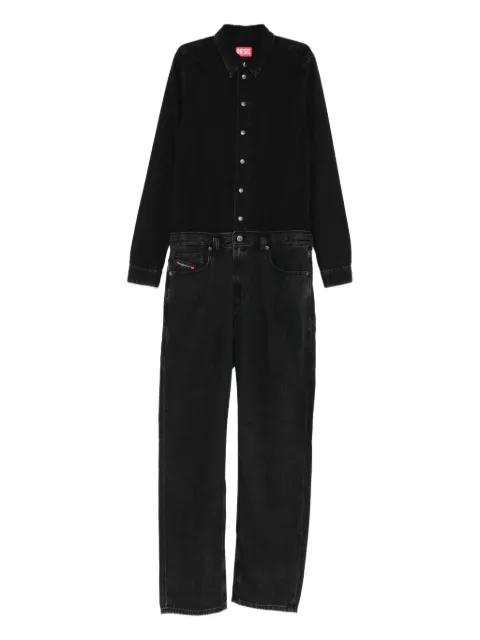 Diesel button-fastening jumpsuit