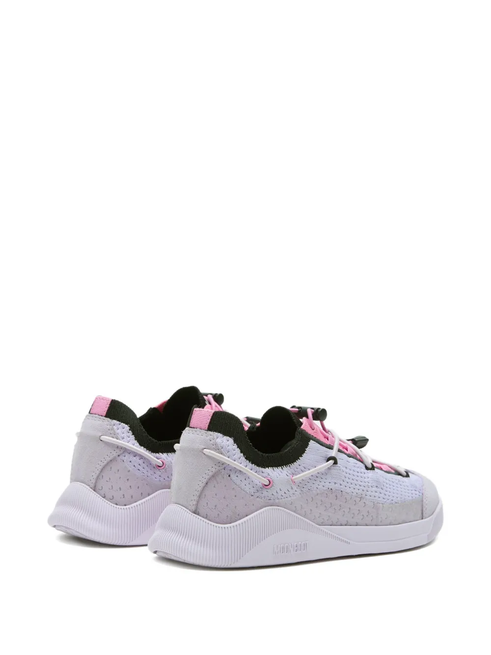 Moon Boot Moonlight gebreide sneakers Roze