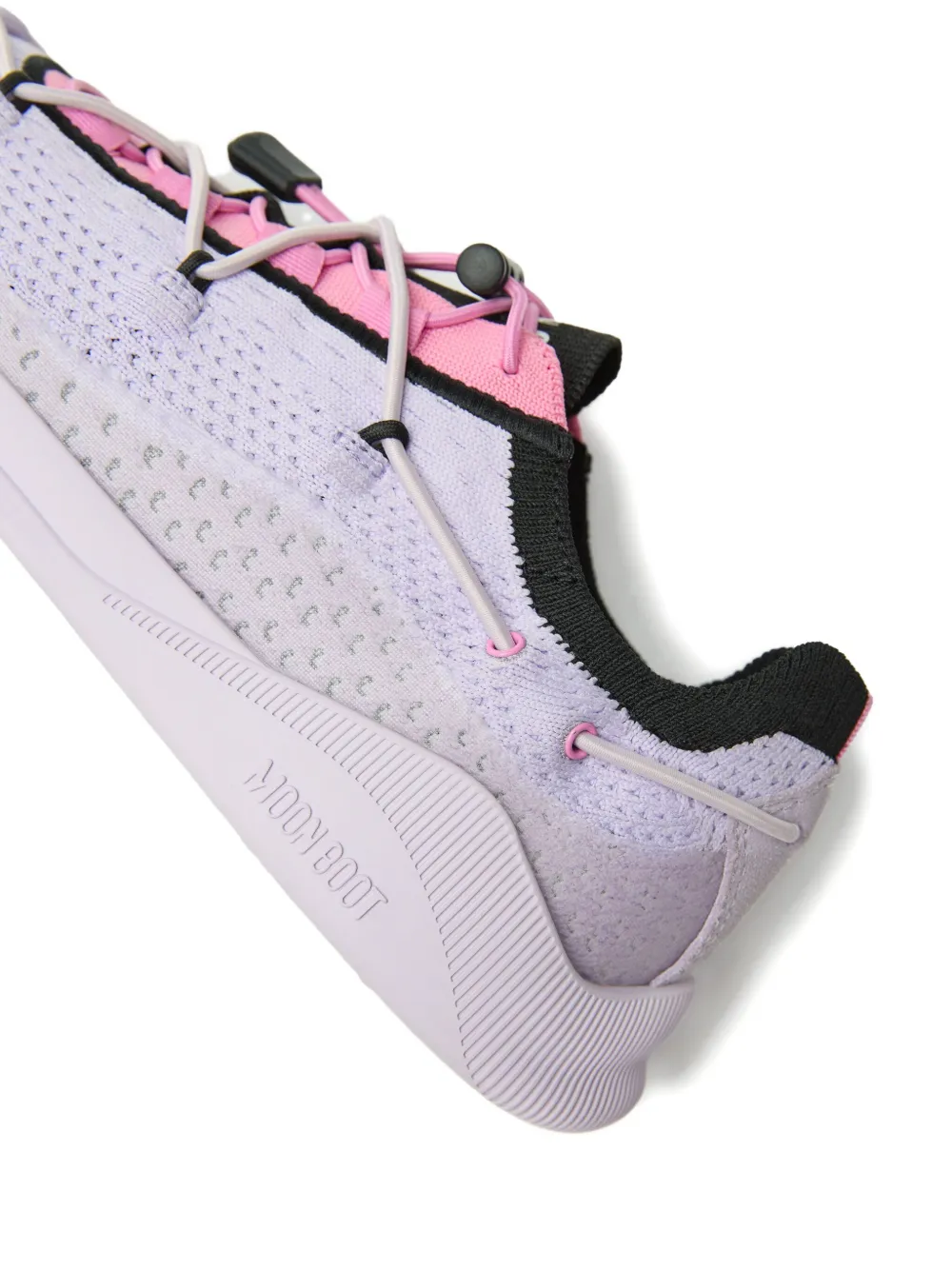Moon Boot Moonlight gebreide sneakers Roze