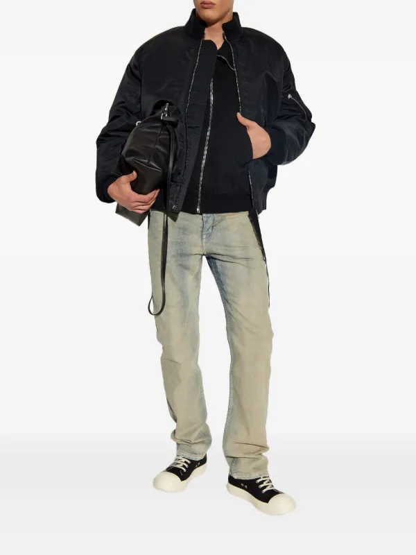Rick Owens DRKSHDW asymmetric-zip Hoodie | Black | FARFETCH