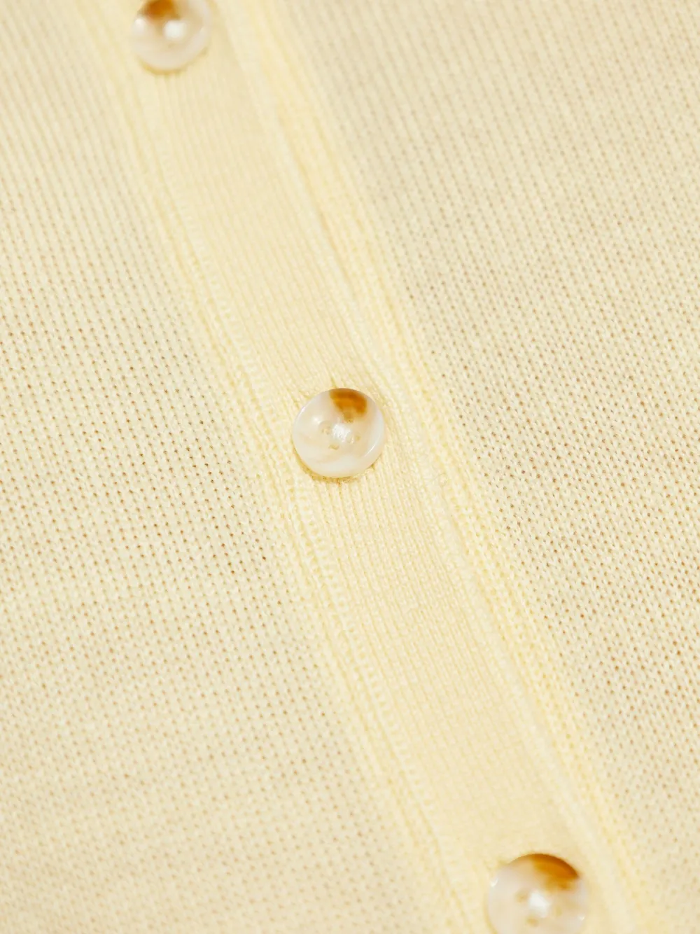 Posse Button-front Wool Cardigan In Yellow