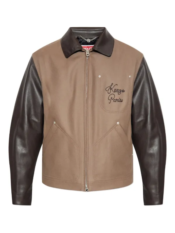 KENZO 本人期 レザージャケット 希少˖ ࣪⊹KENZO レザーブレザー入荷🆕 ． ladies KENZO leather