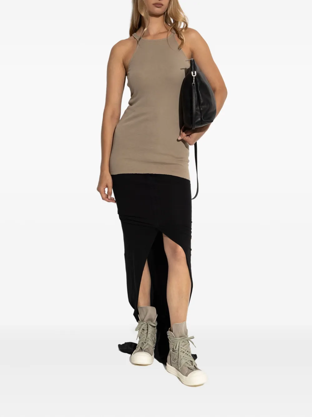Rick Owens DRKSHDW ribbed racer-back tank top | Vests & Tank Tops | Image 2
