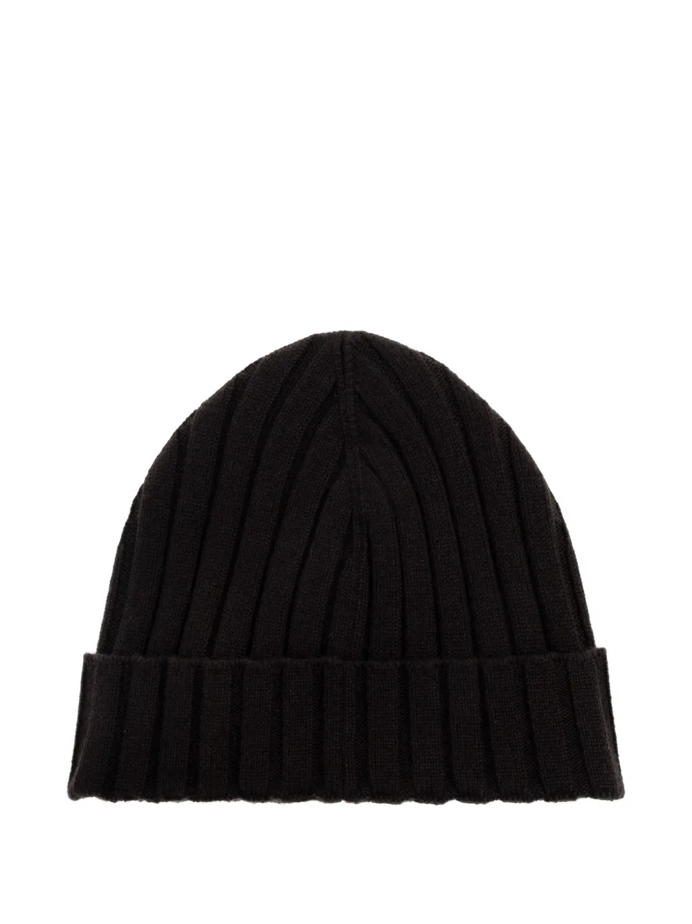 Dolce & Gabbana ribbed logo hat - Zwart