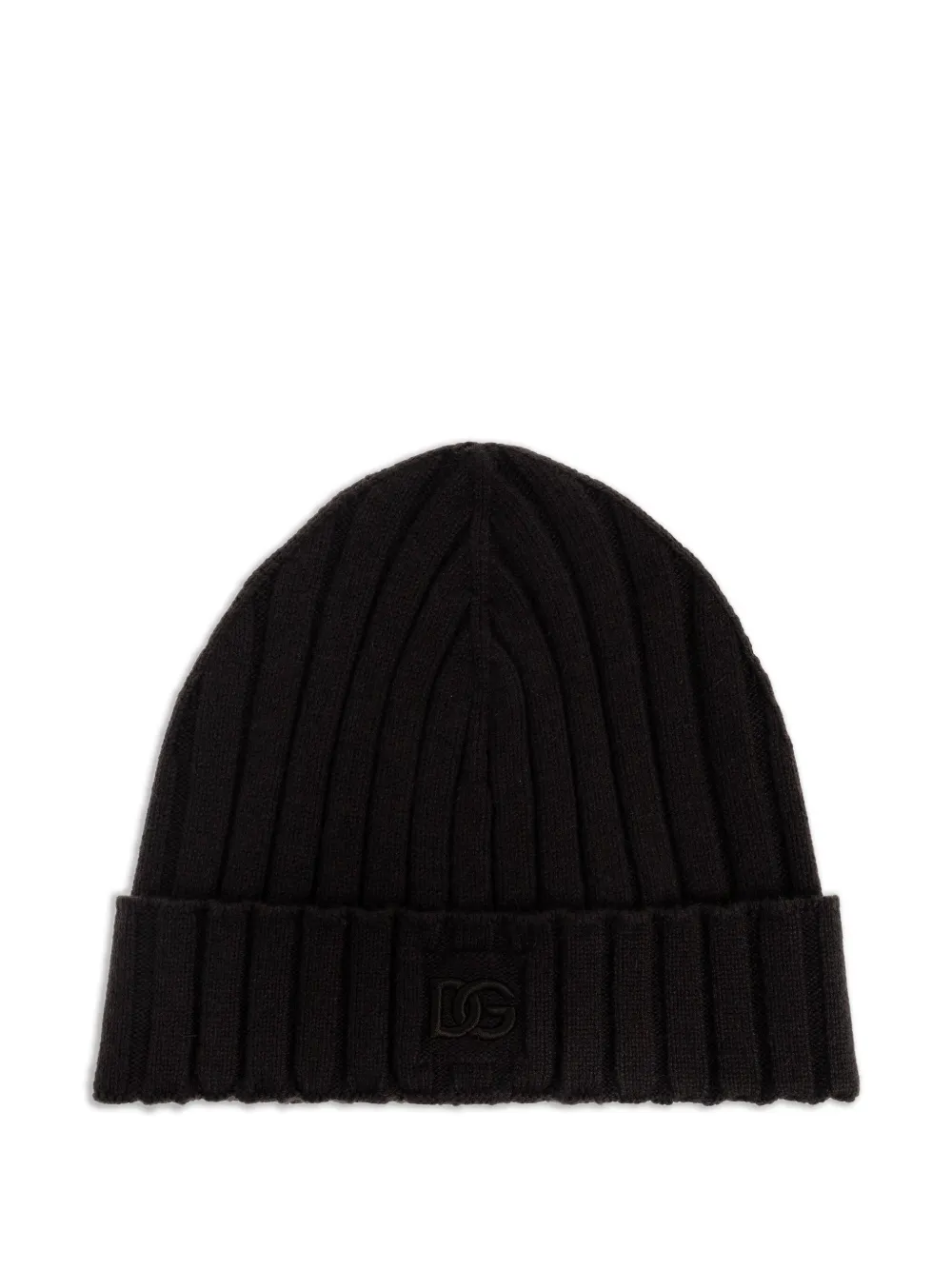 Dolce & Gabbana ribbed logo hat | Black | Image 1