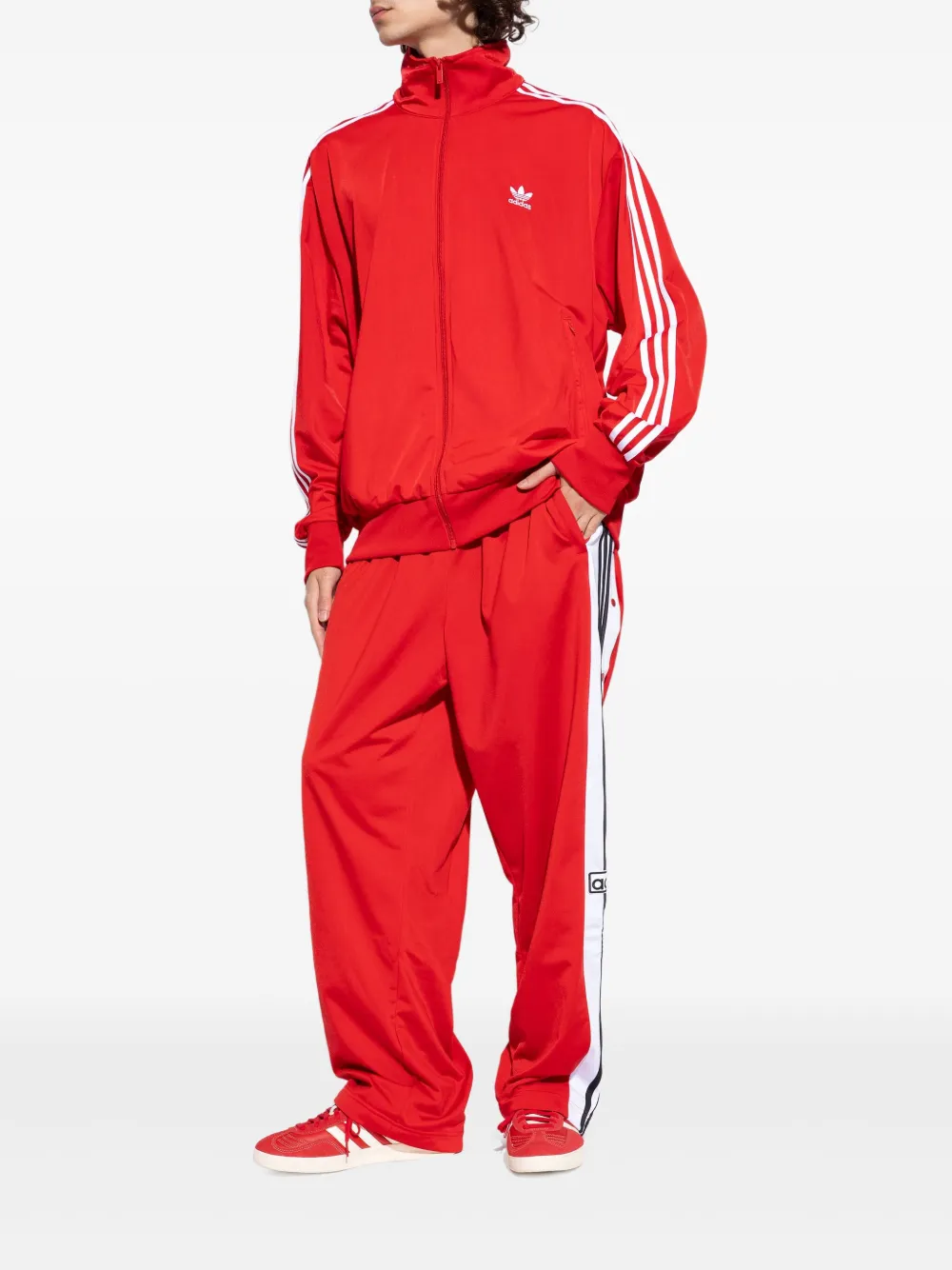 adidas Gazelle suede sneakers Red