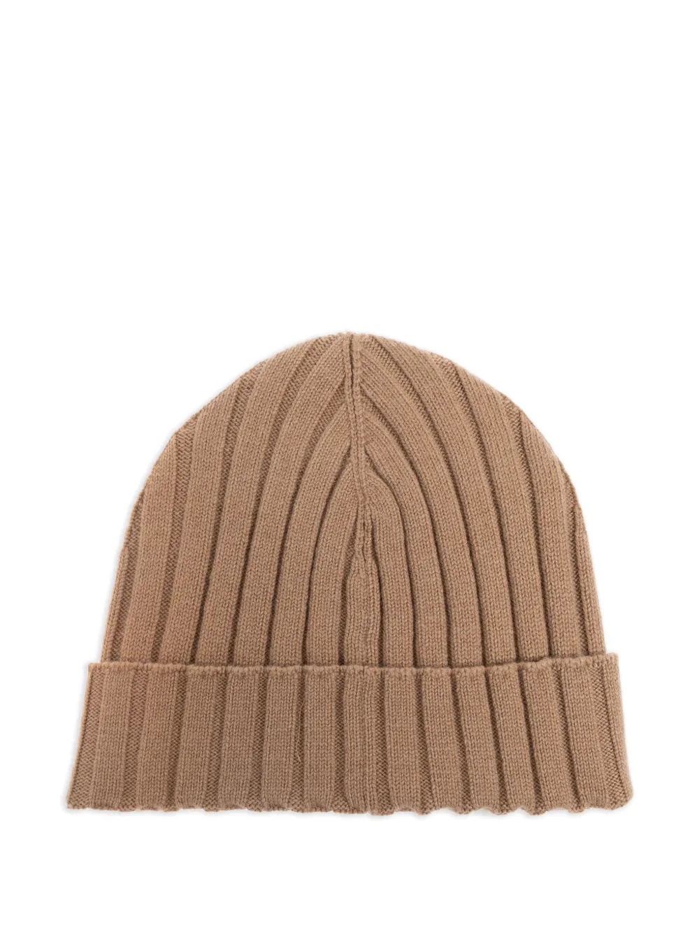 Dolce & Gabbana ribbed logo beanie - Beige