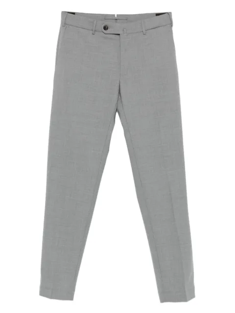Incotex button-fastening cotton trousers