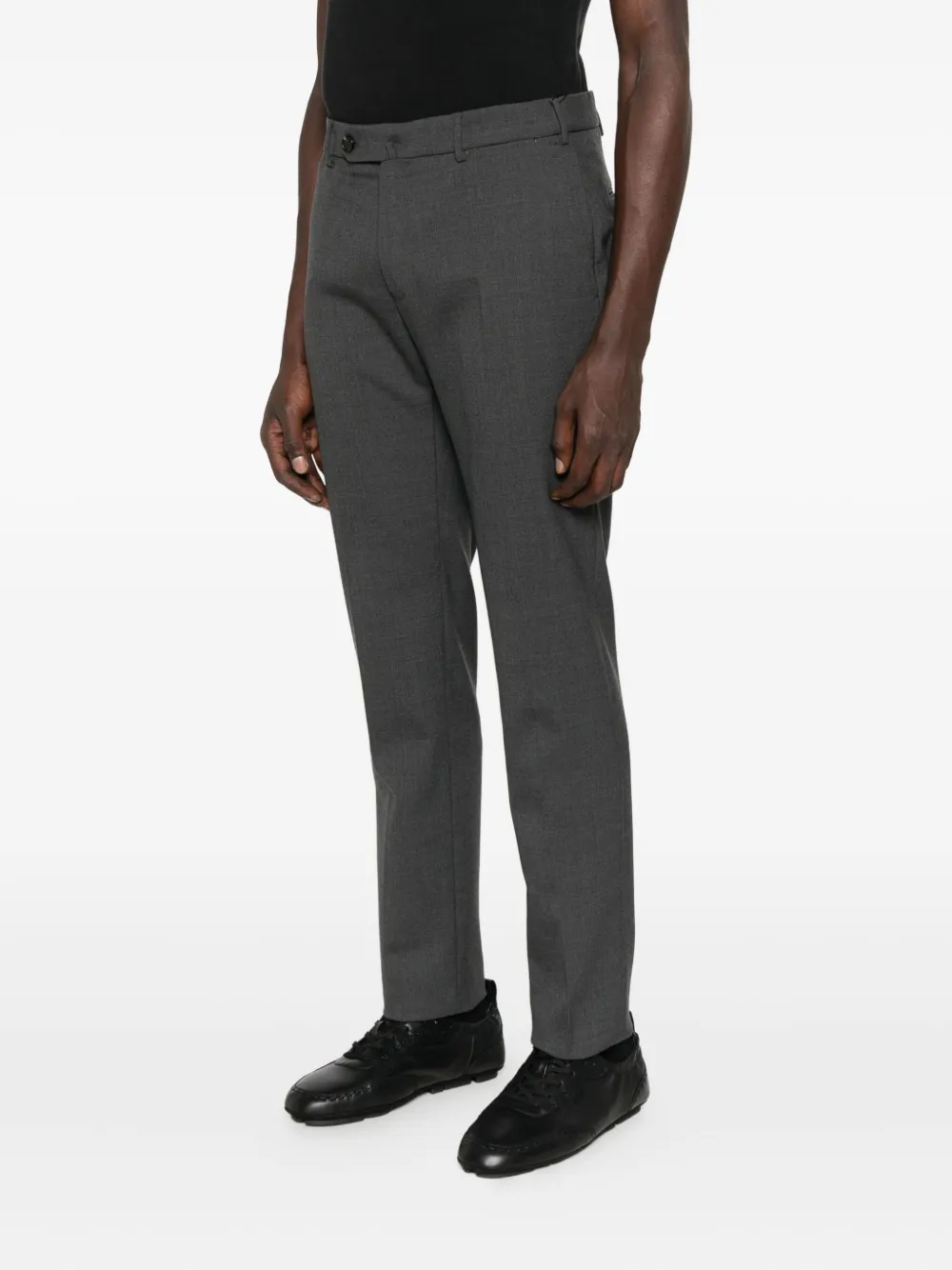 Incotex Wollen broek Grijs