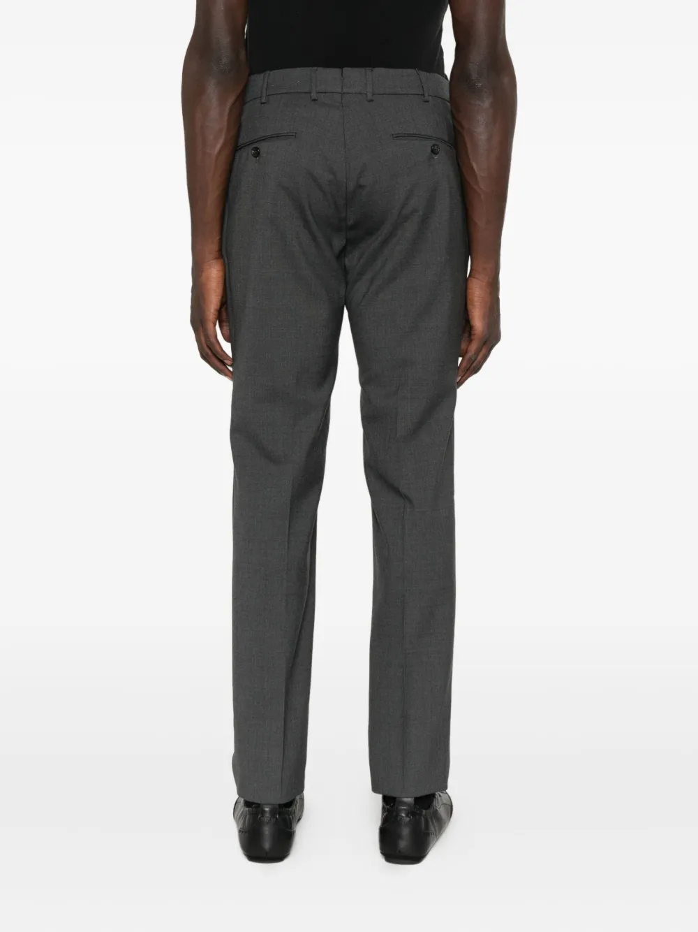 Incotex Wollen broek Grijs