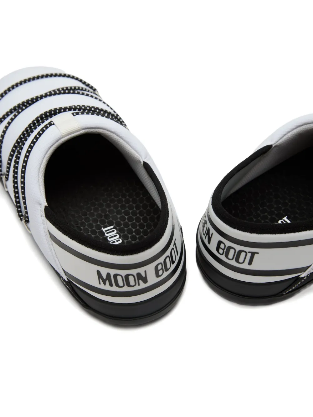 Moon Boot Icon slip-on slippers Wit