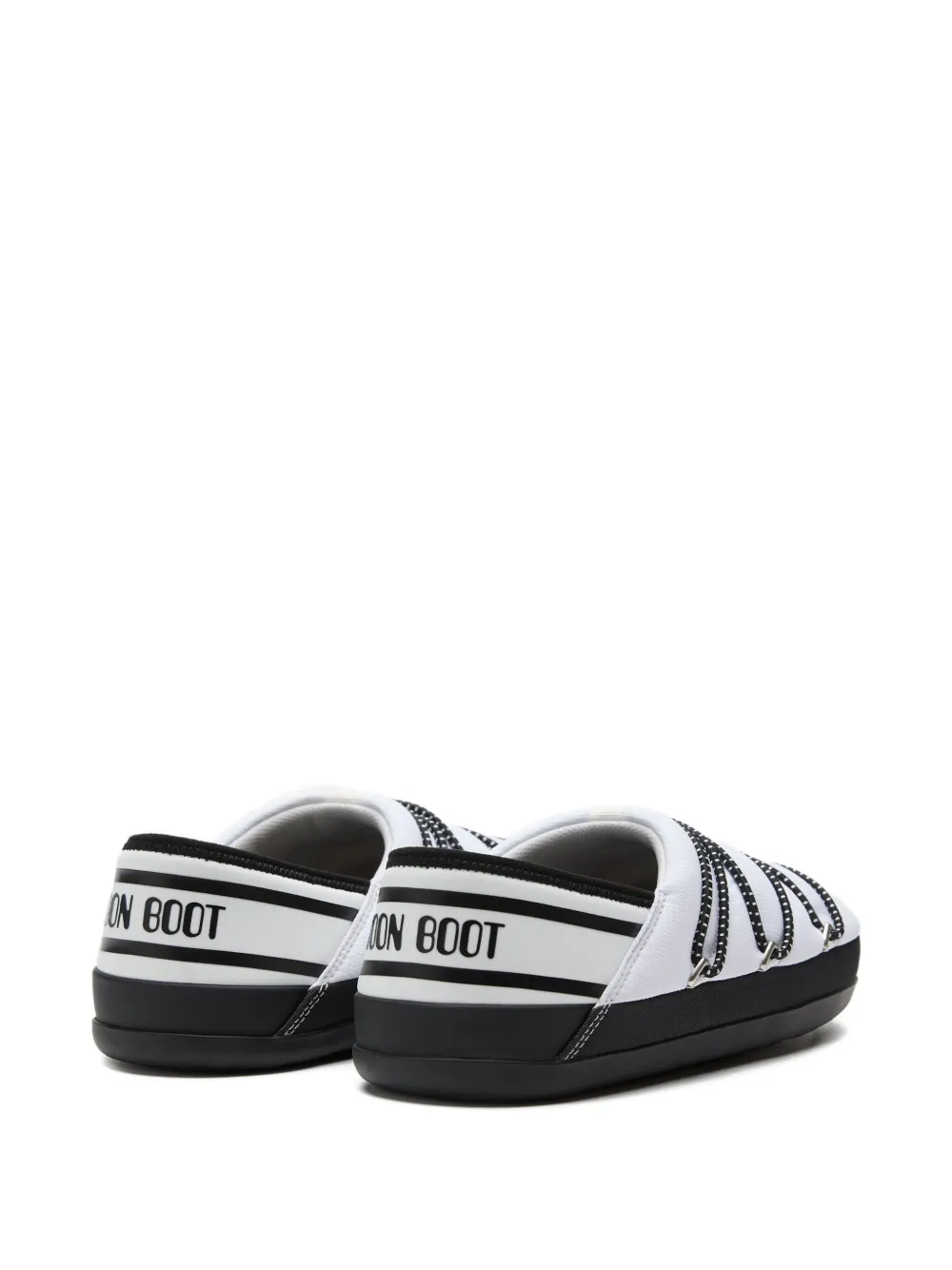 Moon Boot Icon slip-on slippers Wit