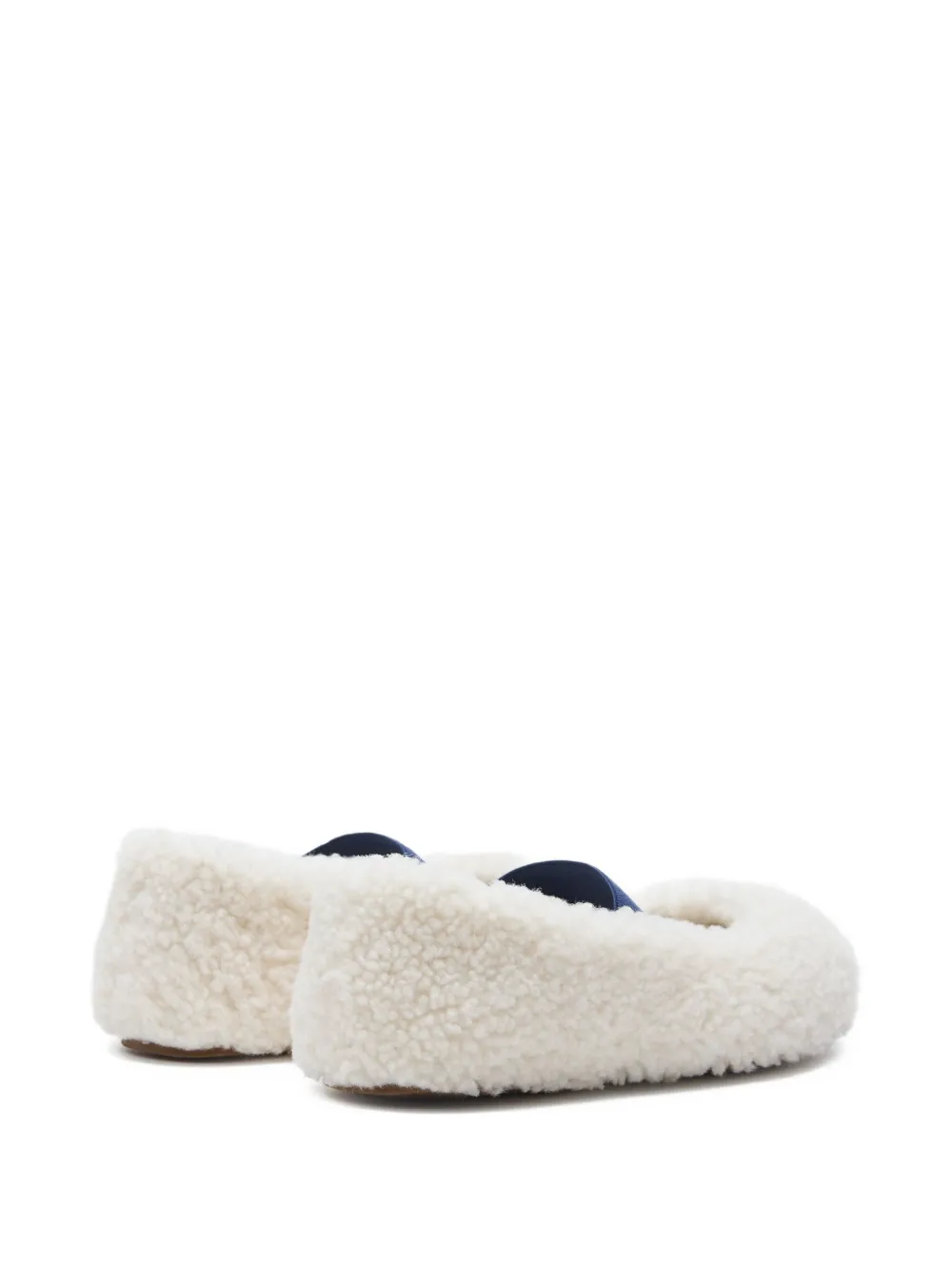 Moon Boot shearling ballet flats | Image 2