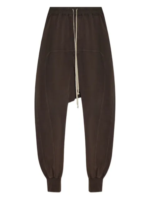 Rick Owens DRKSHDW pants con cordones en los tobillos