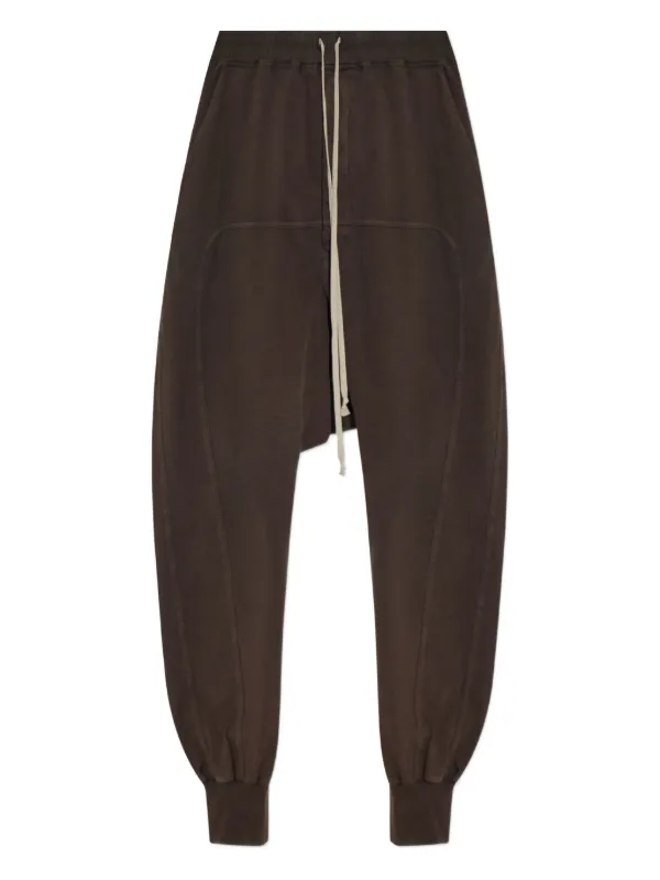 Rick Owens DRKSHDW ドローストリング パンツ | ブラウン | FARFETCH JP