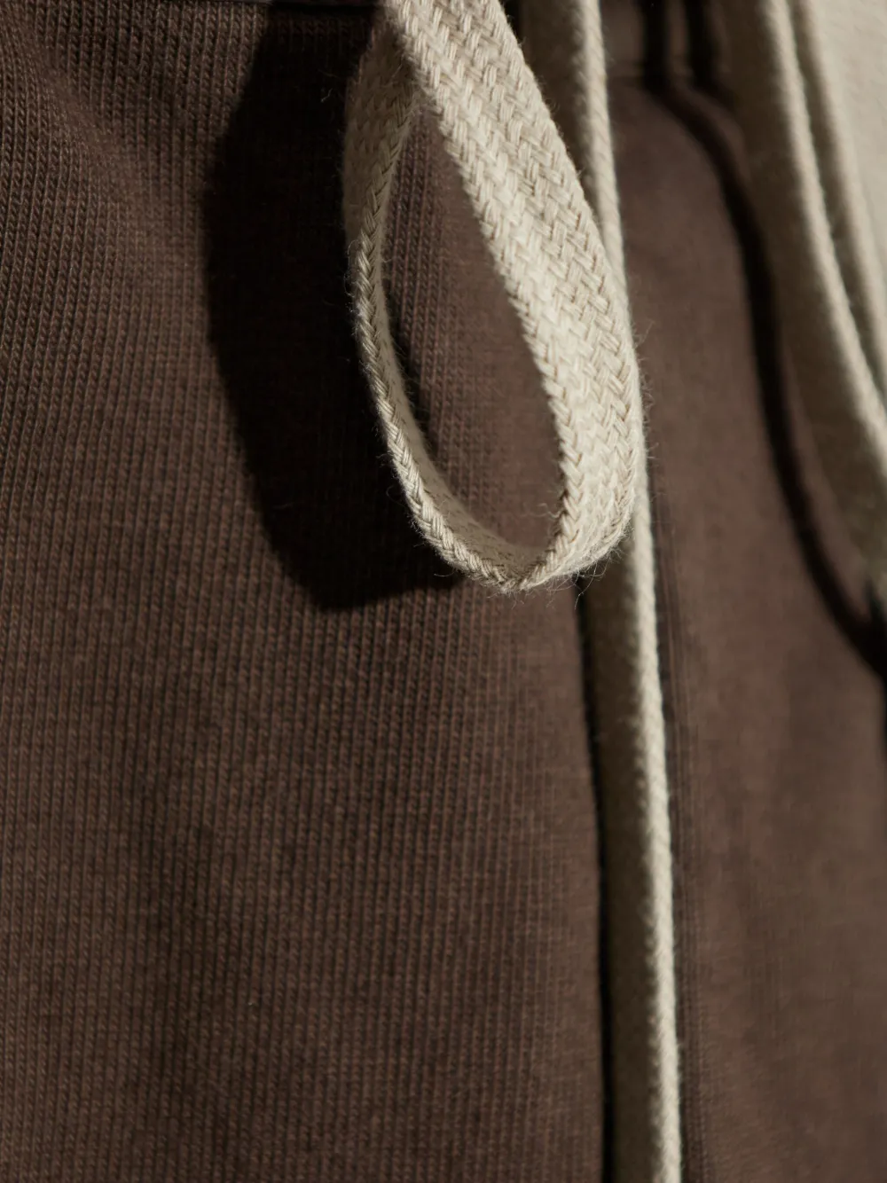 Rick Owens DRKSHDW drawstring cuffed trousers Bruin