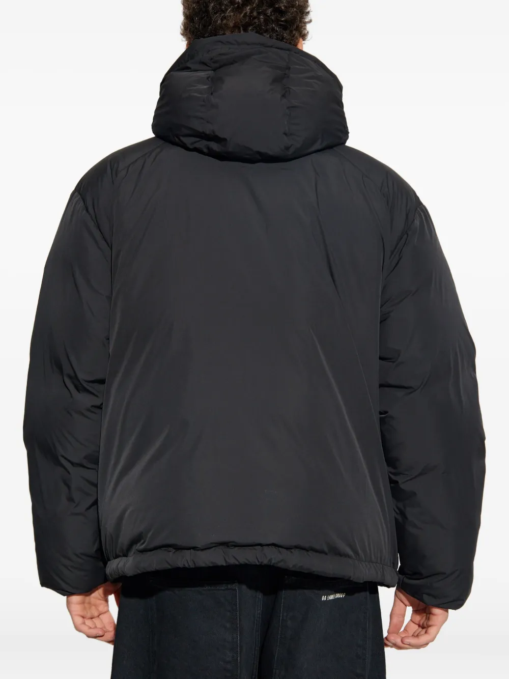 Kenzo hooded puffer jacket Zwart