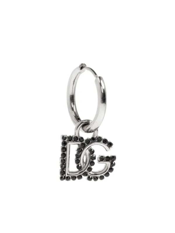 DGロゴ シングルピアス Dolce & Gabbana DGロゴ シングルピアス | シルバートーン