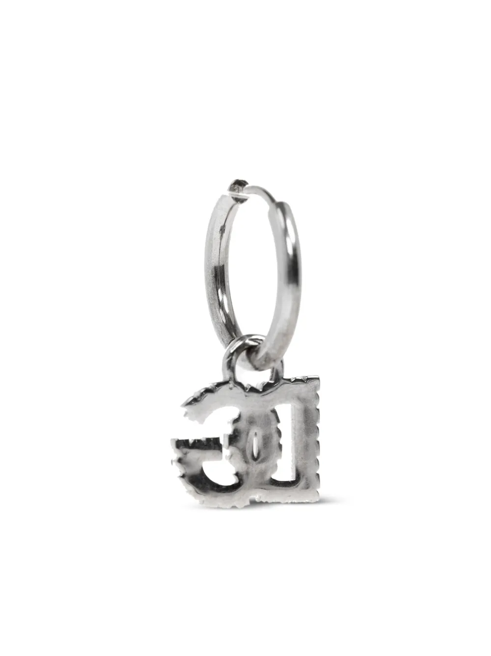 Dolce & Gabbana hoop DG-logo single earring | Image 2