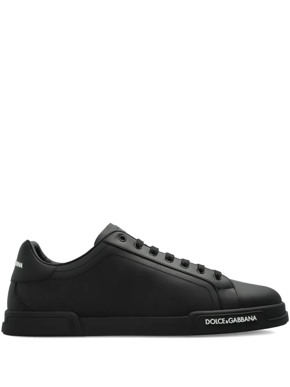 Dolce & Gabbana logo-detail lace-up sneakers | Black | Image 1