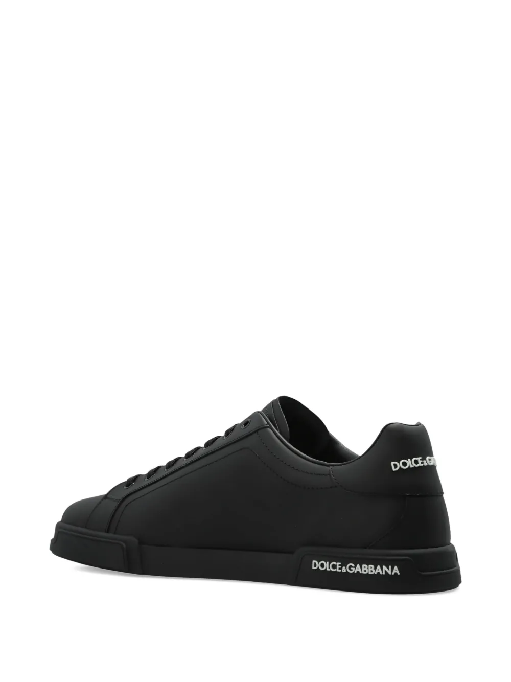 Dolce & Gabbana Sneakers met logodetail Zwart