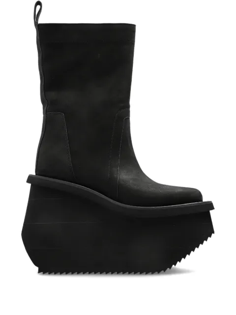 Rick Owens platform ankle boots