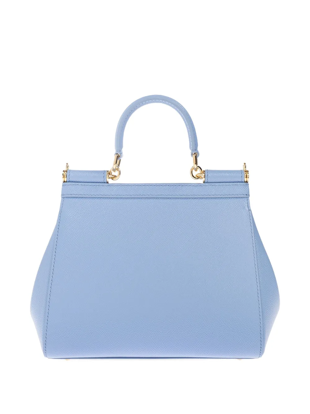 Dolce & Gabbana Large Sicily Top-handle Flap Tote Bag In Blue