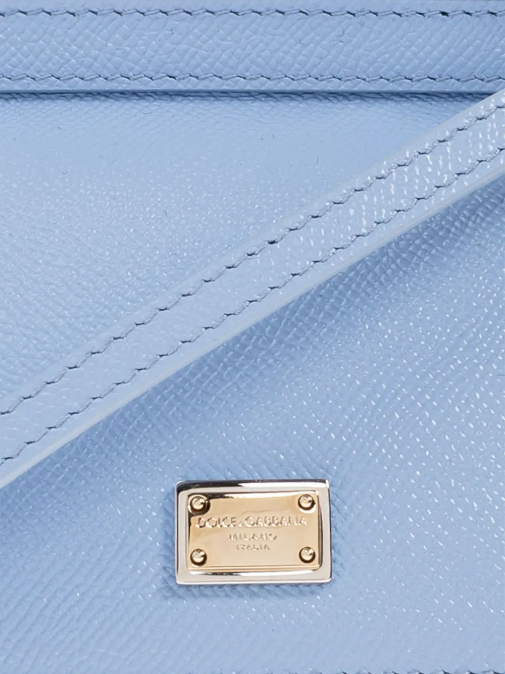 Dolce & Gabbana Large Sicily Top-handle Flap Tote Bag In Blue