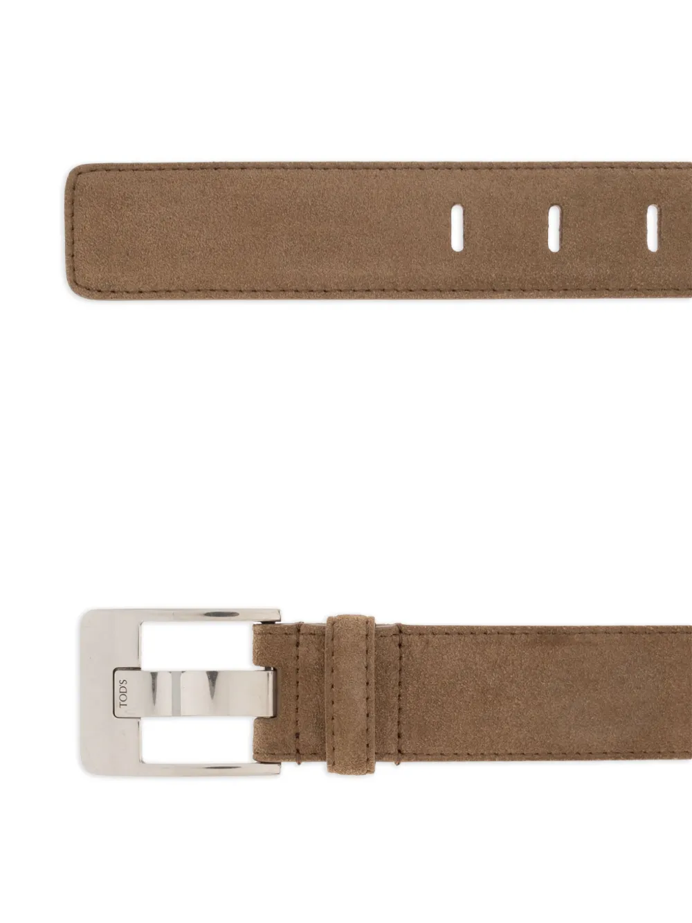 Tod's Suède leren gespriem Bruin