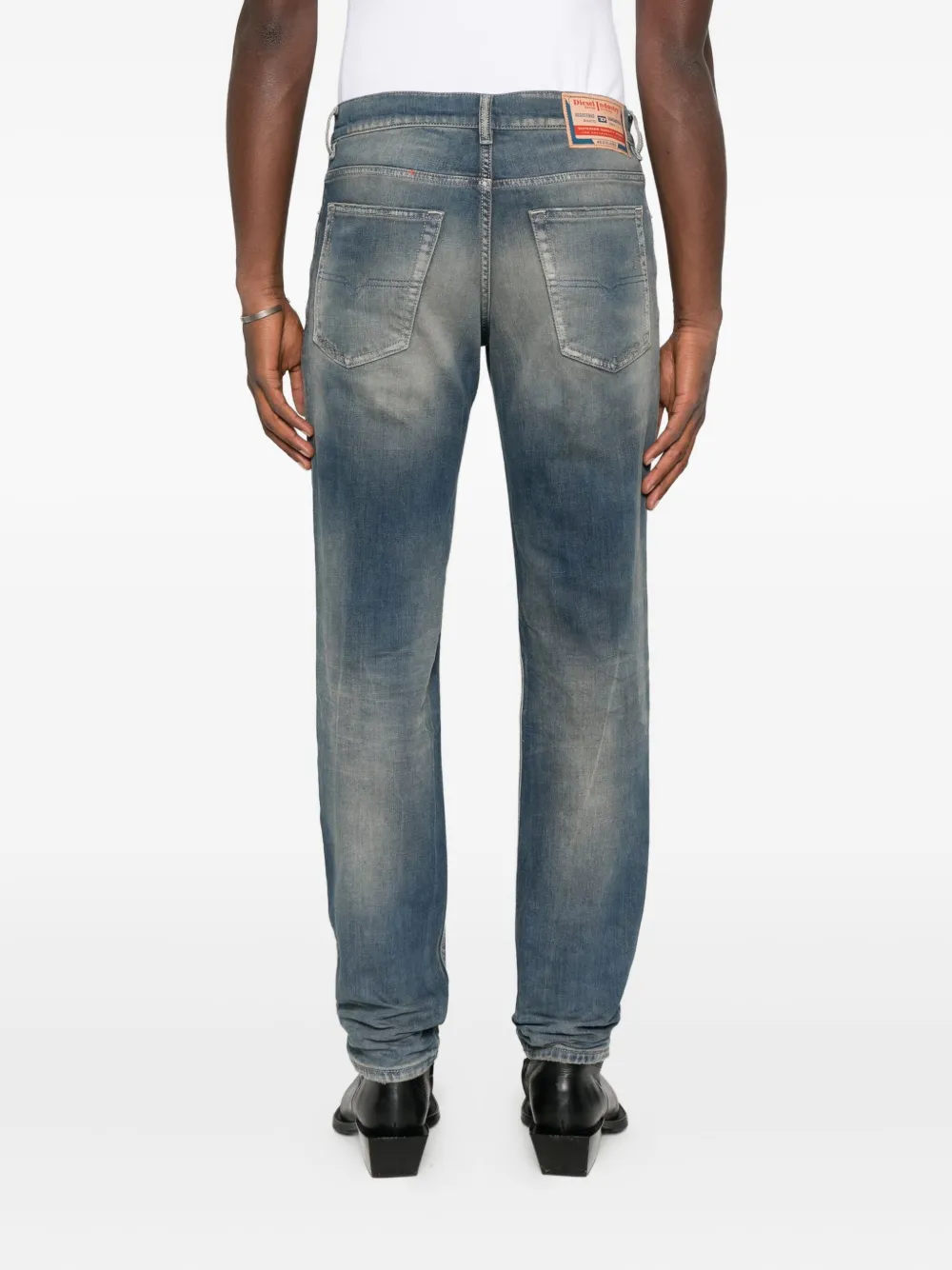 Diesel Distressed-effect Jeans In Blue