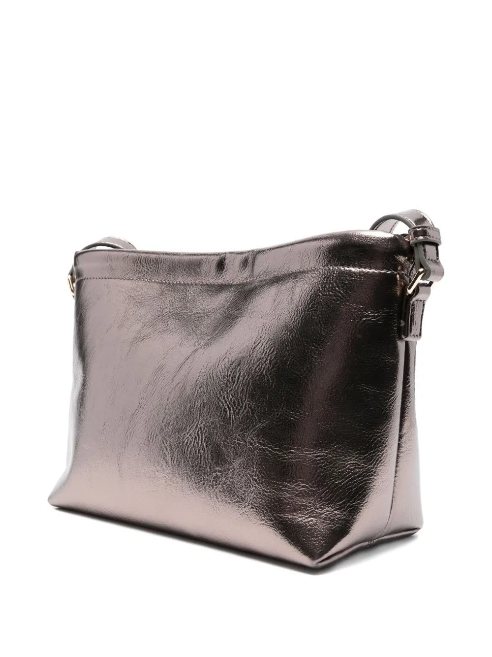 A.P.C. metallic-effect leather cross body bag Goud