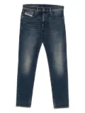 Diesel faded-effect cotton jeans - Blue