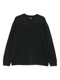 A.P.C. v-neck wool sweater - Grey