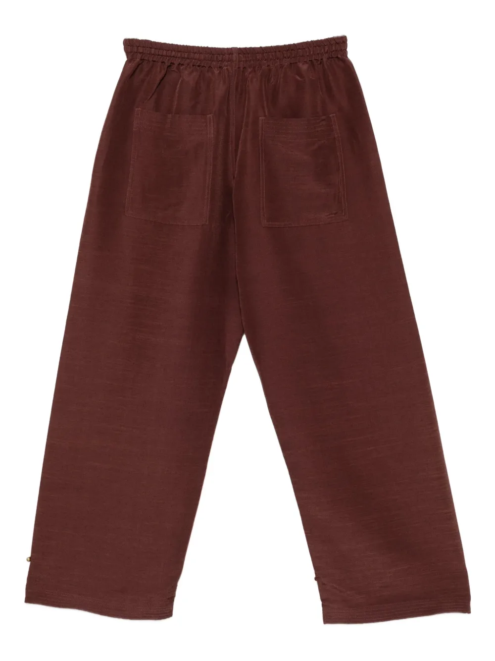 SAMUEL GUÌ YANG Straight broek - Rood