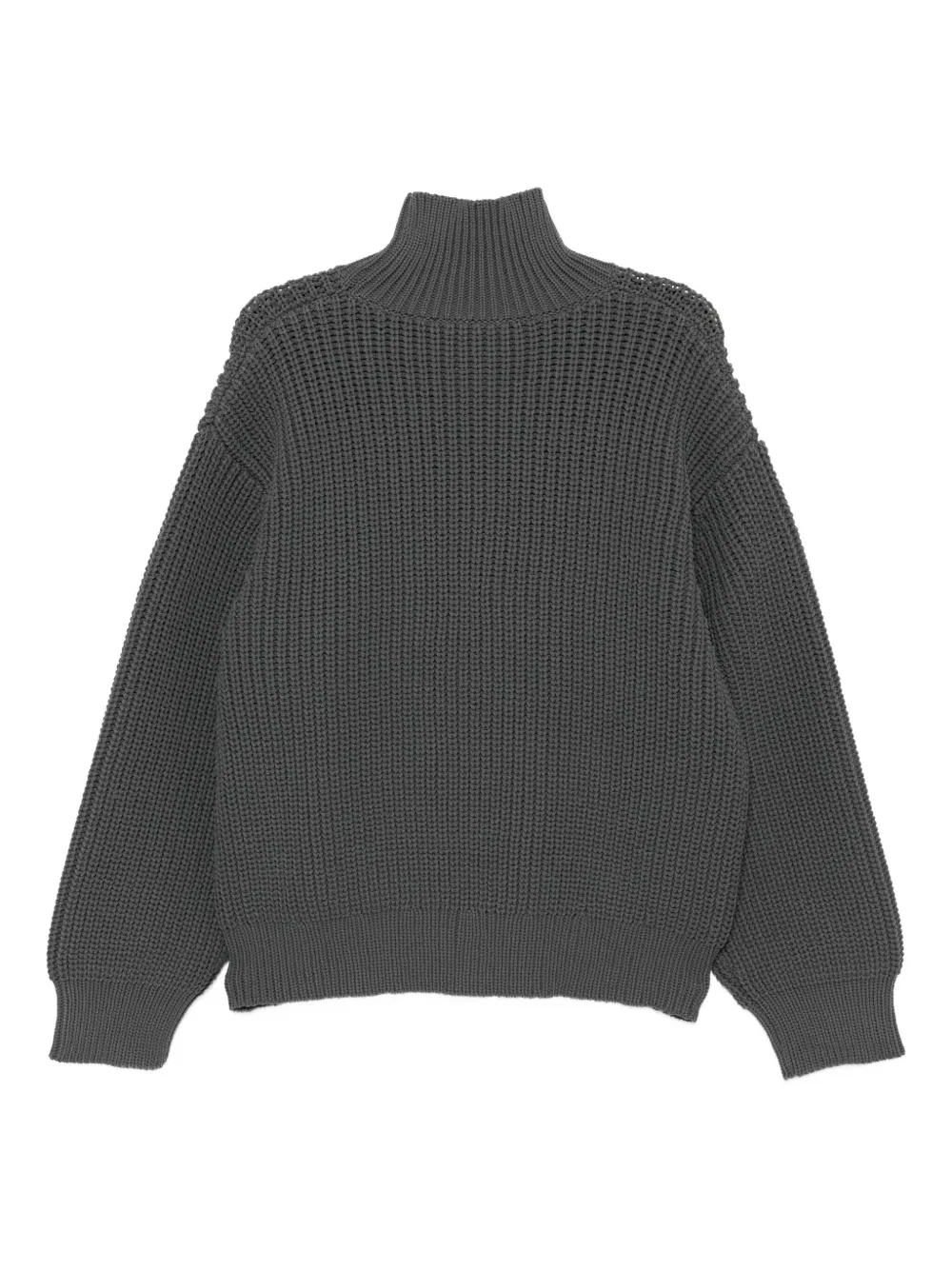 Melitta Baumeister Face-design Jumper In Gray