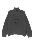 Melitta Baumeister face-design jumper - Grey