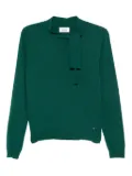 Niu tie-neck sweater - Green