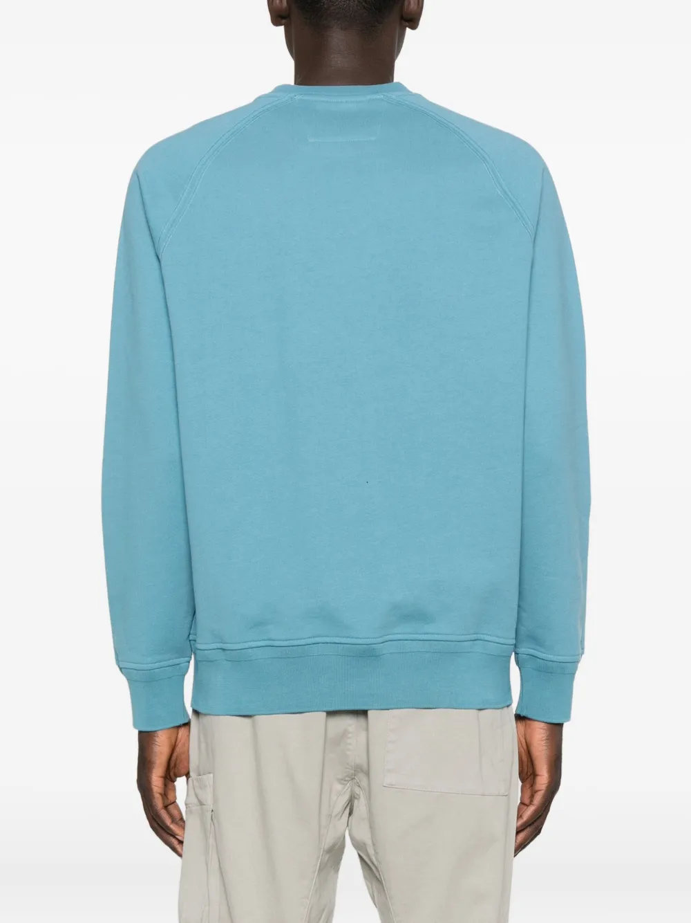 C.P. Company Sweater met borduurwerk Blauw