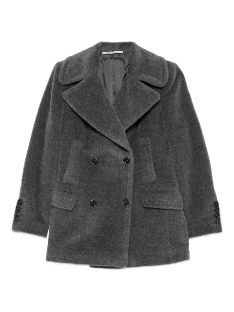 Tagliatore abrigo con doble botonadura y solapa de muesca