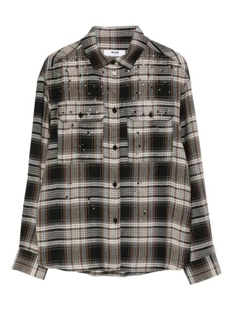 MSGM Kids Camicia con decorazione