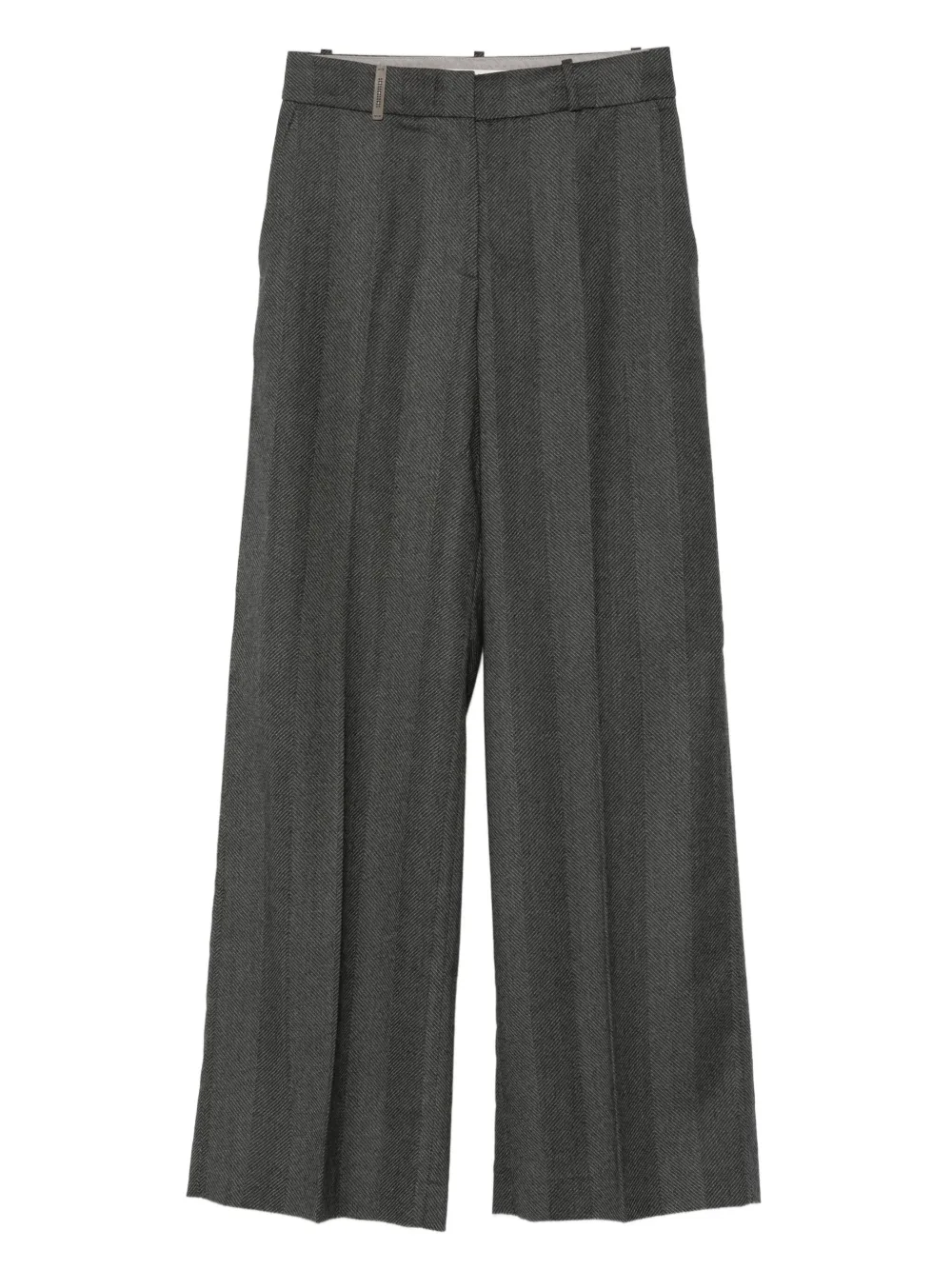 Peserico herringbone trousers | Grey | Image 1