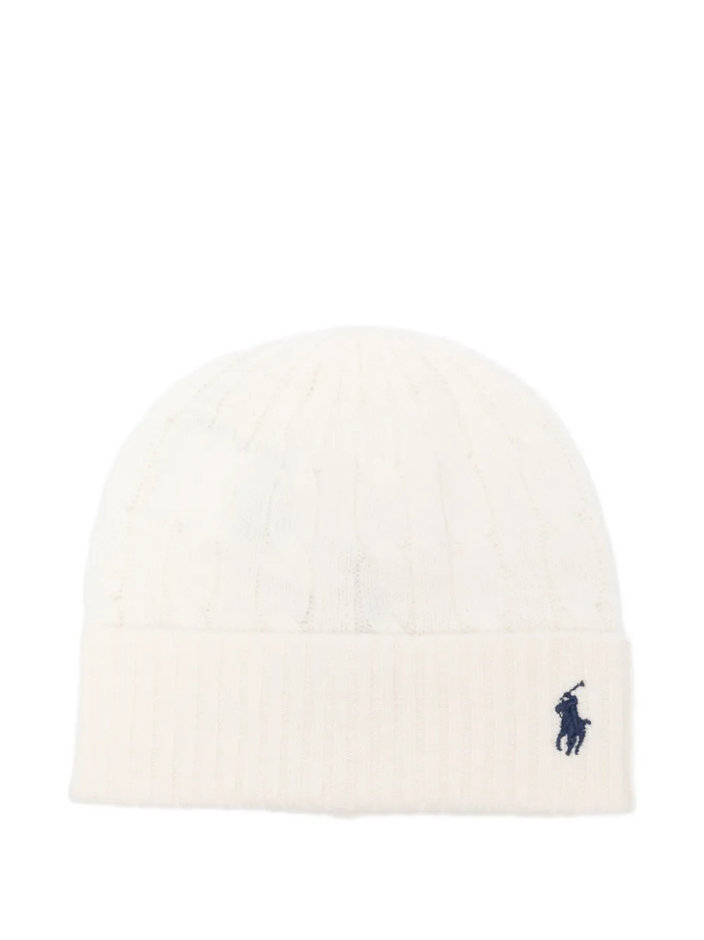 Polo Ralph Lauren Kabelgebreide muts Beige