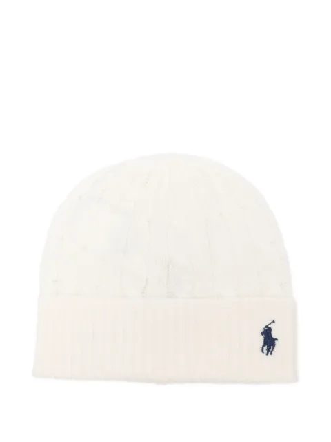 Polo Ralph Lauren gorro en tejido de ochos