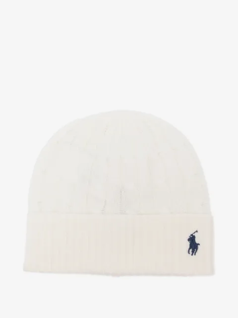 Polo Ralph Lauren cable-knit beanie hat