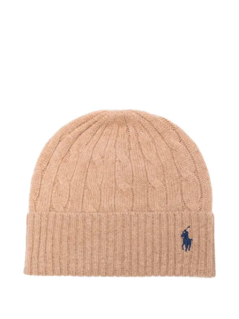 Polo Ralph Lauren gorro en tejido de ochos