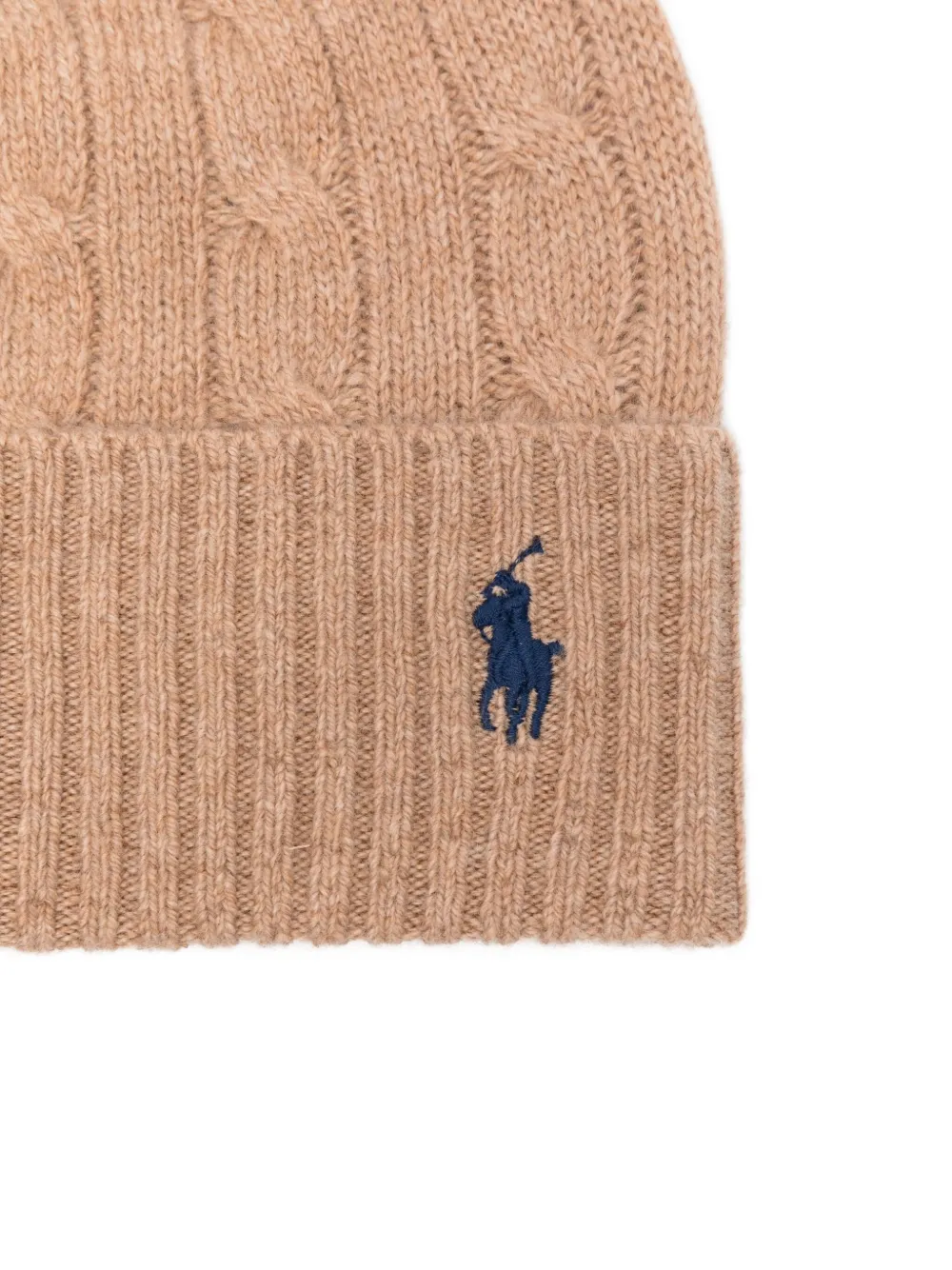 Polo Ralph Lauren Kabelgebreide muts Bruin